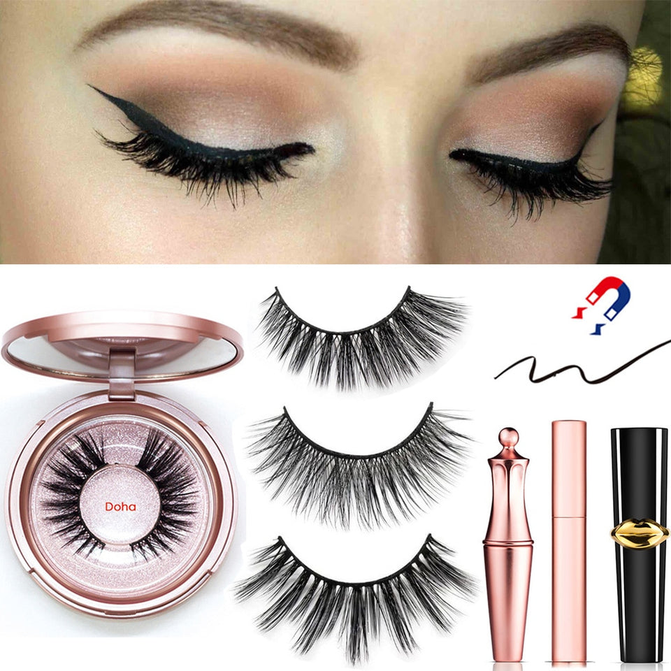 Magnetic Eyeliner Eyelashes Set