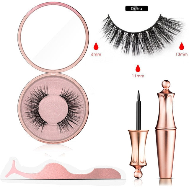 Magnetic Eyeliner Eyelashes Set