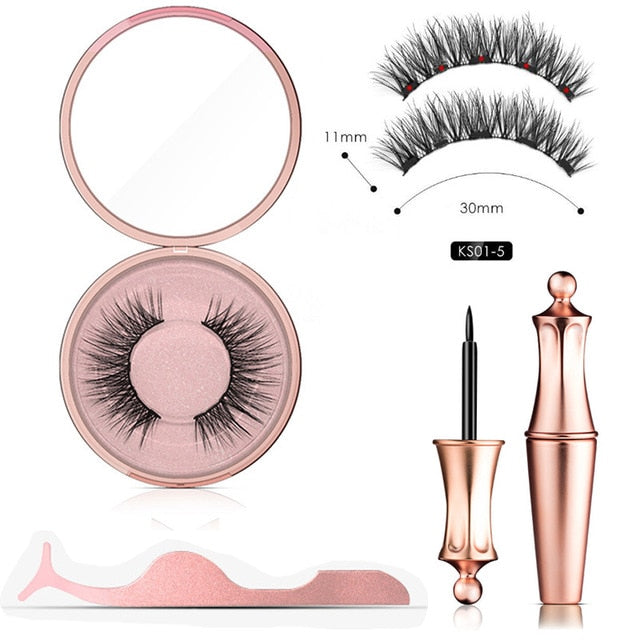 Magnetic Eyeliner Eyelashes Set